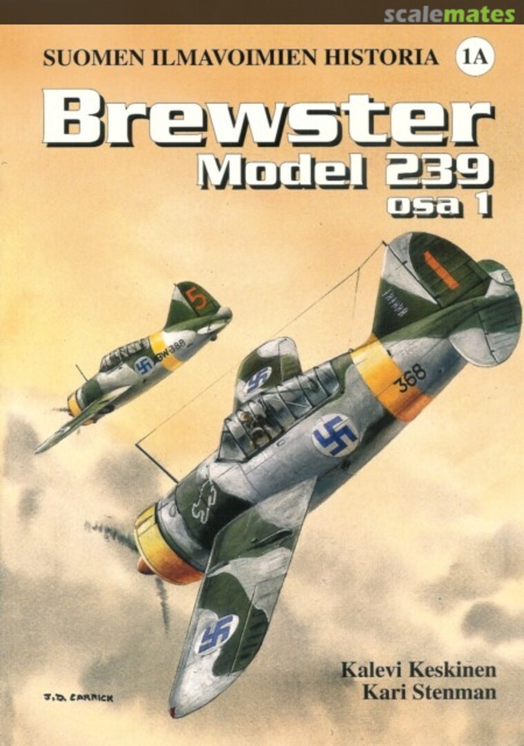 Cover Brewster Model 239 1A Kari Stenman Publishing