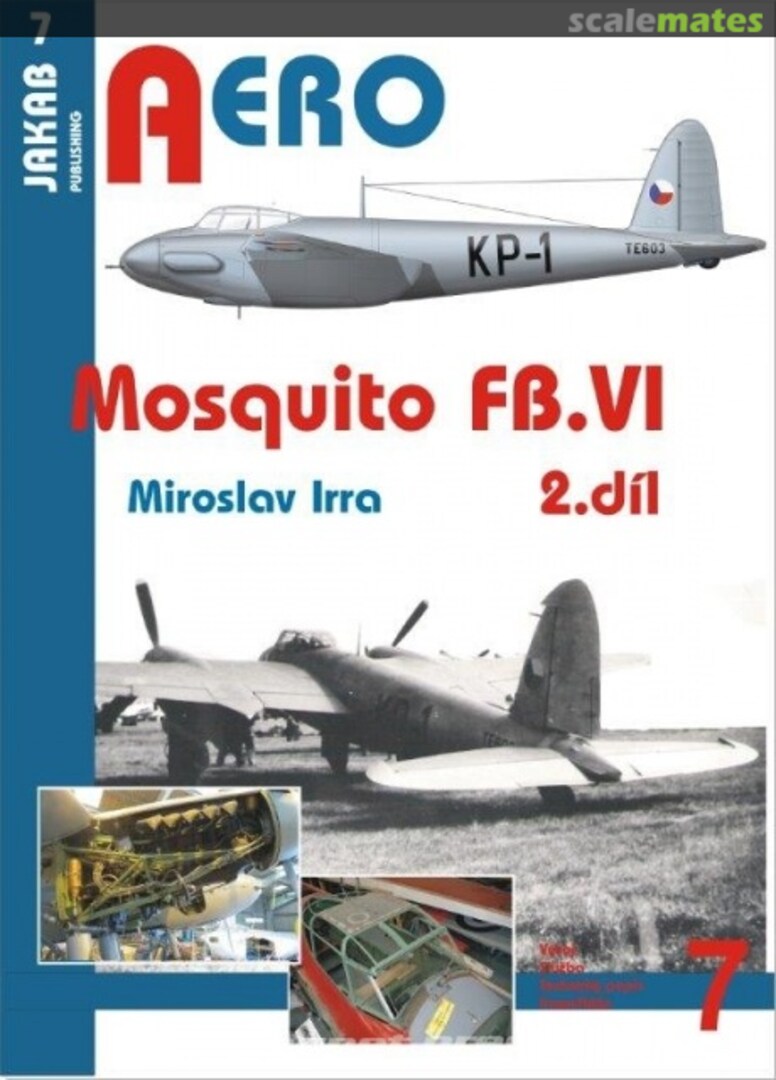 Cover Mosquito FB.VI &quot;Dřevěný zázrak&quot; 2.díl 7 Jakab Publishing