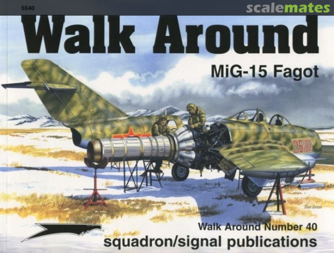 Cover MiG-15 Fagot 5540 Squadron/Signal Publications