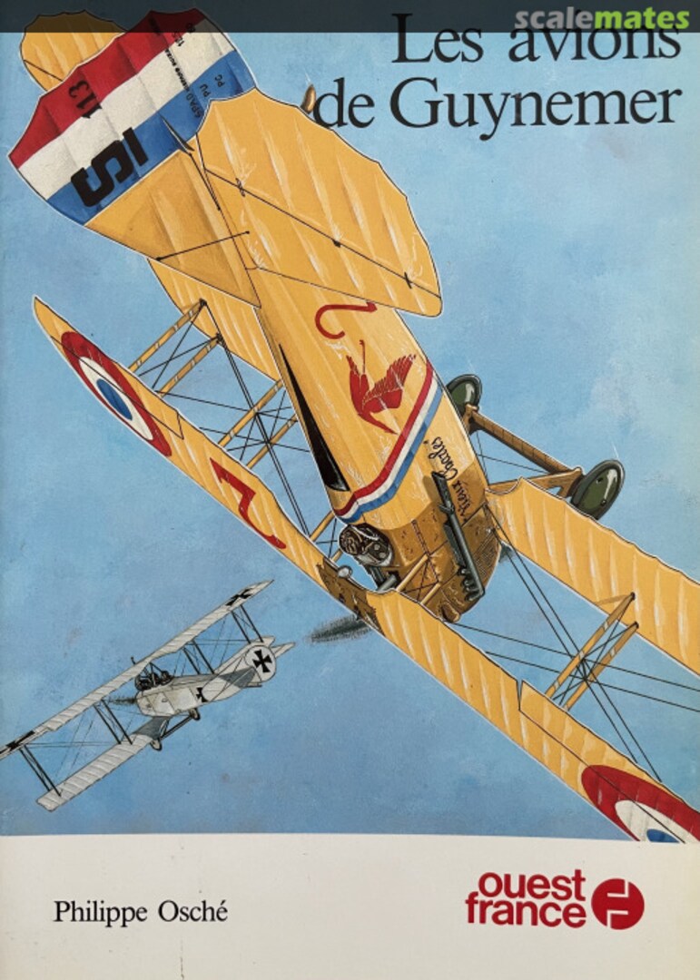 Cover Les avions de Guynemer  Editions Ouest-France