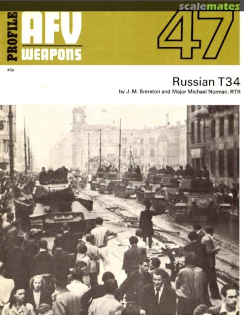 Cover Russian T34 47 Profile Publications