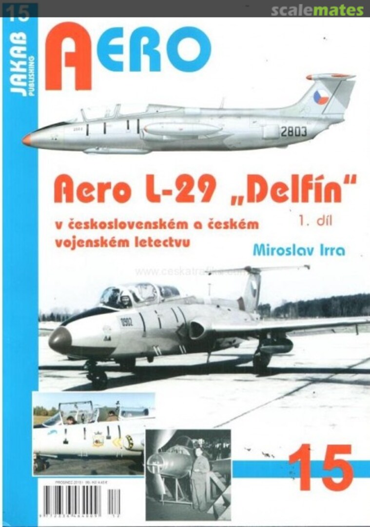 Cover Aero L-29 "Delfín" 15 Jakab Publishing Cover Aero L-29 "Delfín" 15 Jakab Publishing