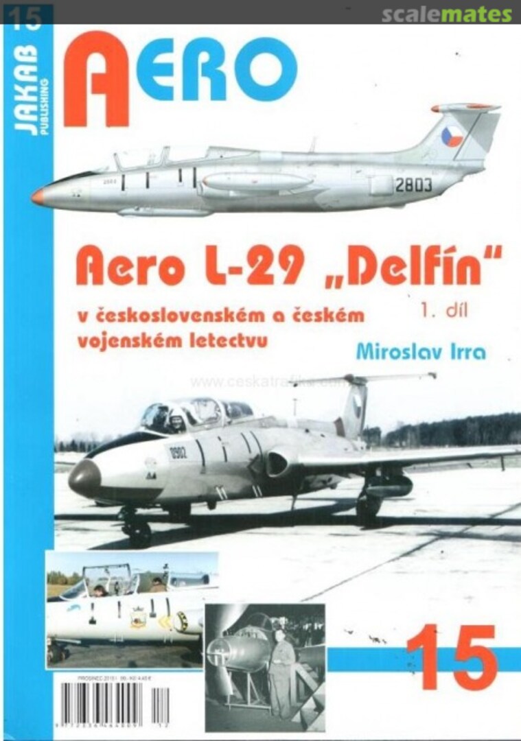 Cover Aero L-29 &quot;Delfín&quot; 15 Jakab Publishing