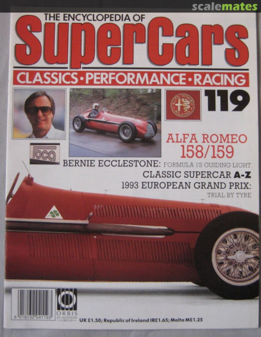 Cover Alfa Romeo 158/159 119 Orbis Publishing