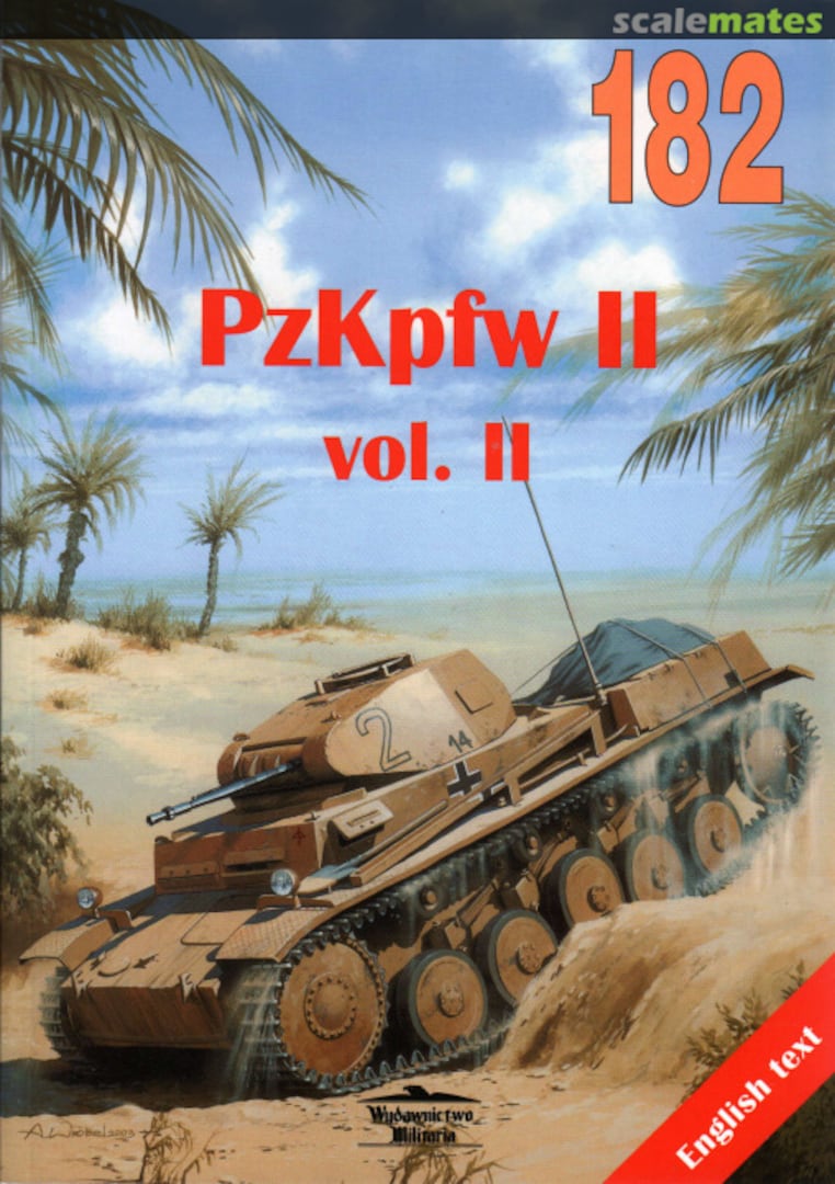 Cover PzKpfw II 182 Wydawnictwo Militaria Cover PzKpfw II 182 Wydawnictwo Militaria