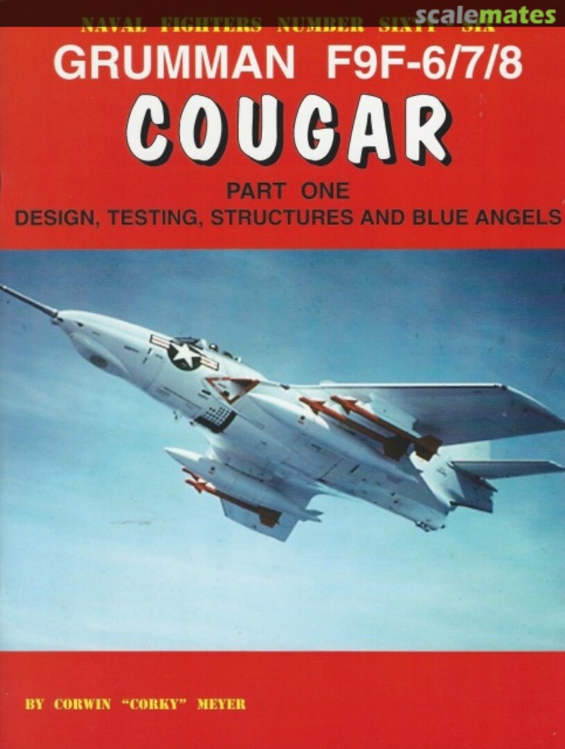 Cover Grumman F9F-6/7/8 Cougar Part 1 66 Ginter Books Cover Grumman F9F-6/7/8 Cougar Part 1 66 Ginter Books