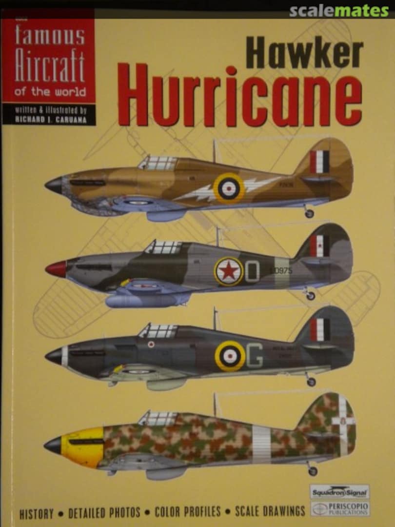 Cover Hawker Hurricane - Famous Aircraft of the World 2 Squadron/Signal Publications