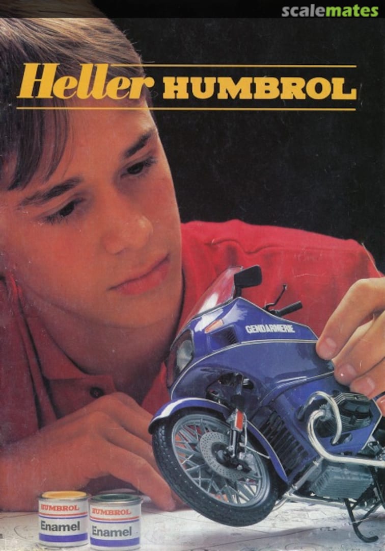 Cover Heller-Humbrol Catalogue 1985 Heller Cover Heller-Humbrol Catalogue 1985 Heller