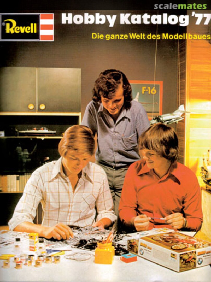 Cover Revell Catalogue 1977  Revell