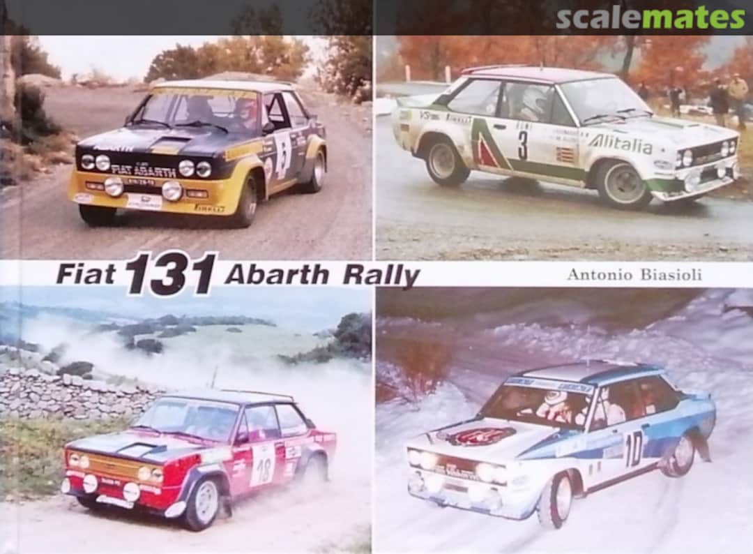 Cover Fiat 131 Abarth Rally Editrice Elzeviro Cover Fiat 131 Abarth Rally Editrice Elzeviro