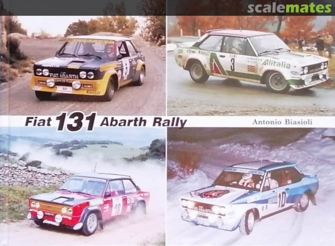 Cover Fiat 131 Abarth Rally  Editrice Elzeviro