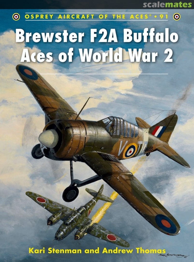 Brewster F2A Buffalo Aces of World War 2 by Kari Stenman, Andrew 