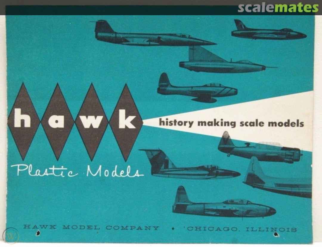 Cover Hawk Catalogue 1959 Hawk Cover Hawk Catalogue 1959 Hawk