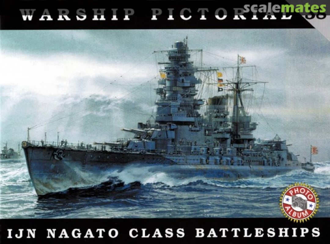 Cover IJN Nagato Class Battleships 38 Classic Warships Publishing