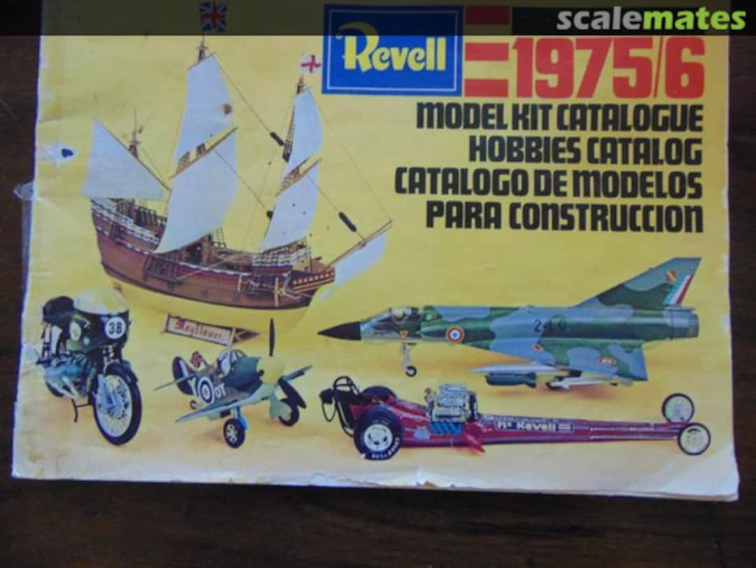 Cover Revell Model Kit Catalogue 1975/6 Revell Cover Revell Model Kit Catalogue 1975/6 Revell