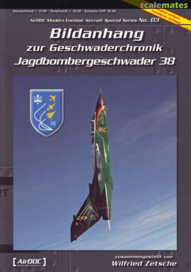 Cover Bildanhang zur Geschwaderchronik JaboG 38 &quot;Friesland&quot; 3 AirDOC