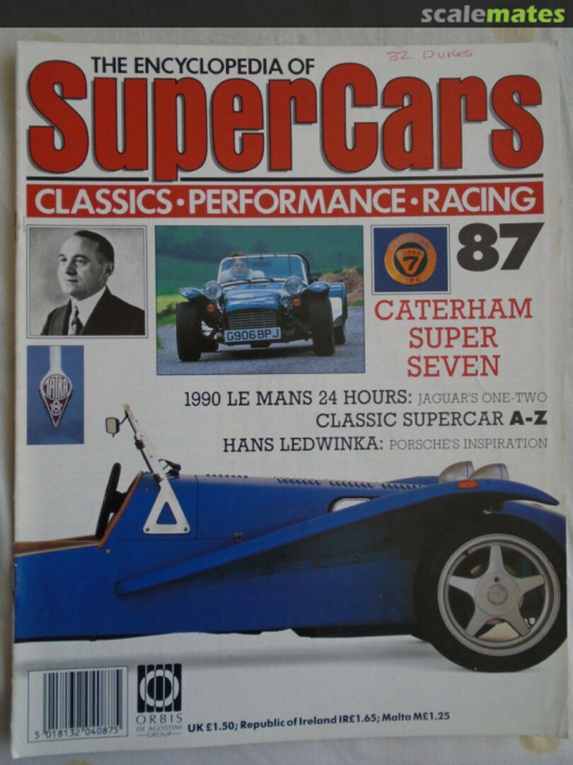 Cover Caterham Super Seven 87 Orbis Publishing Cover Caterham Super Seven 87 Orbis Publishing