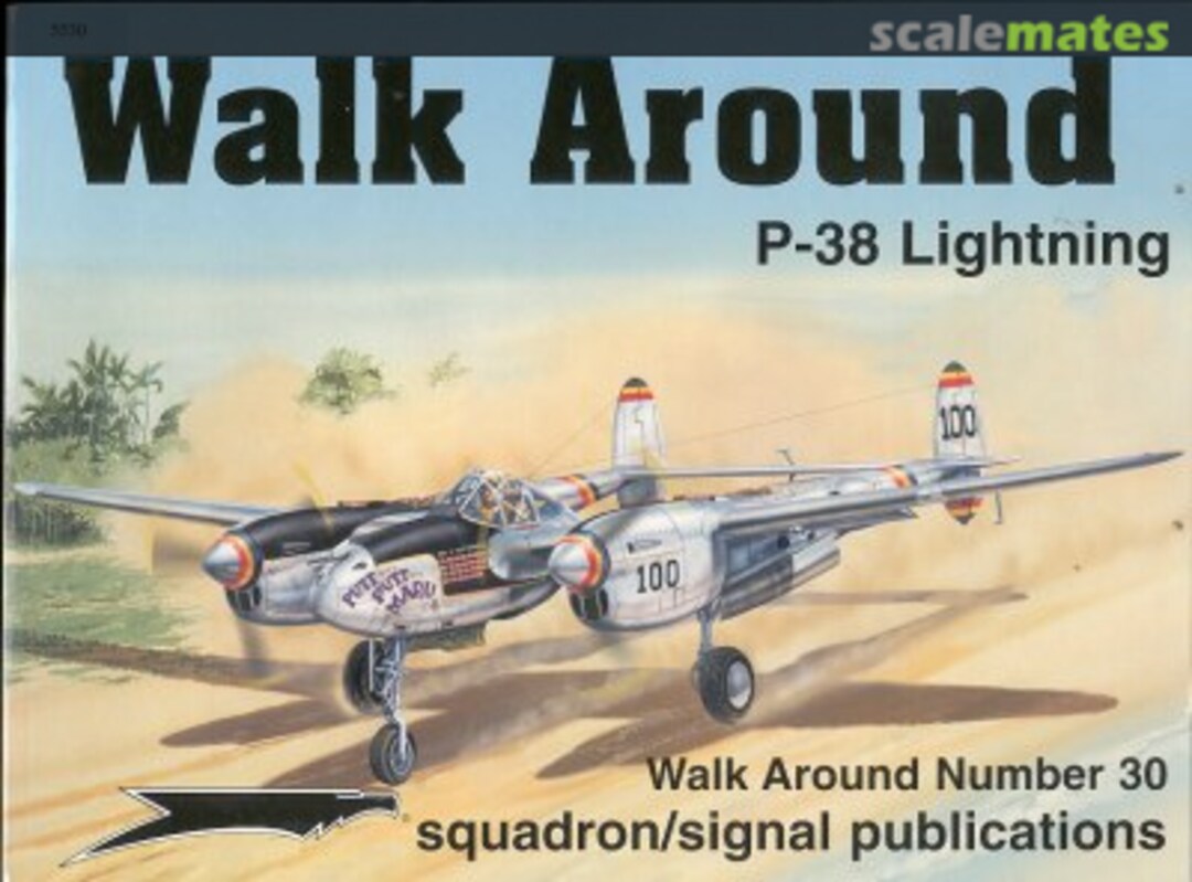 Cover P-38 Lightning 5530 Squadron/Signal Publications