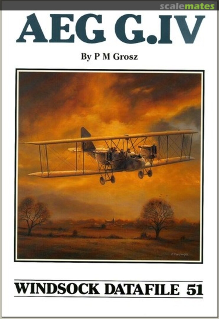 Cover AEG G.IV 51 Albatros Productions Cover AEG G.IV 51 Albatros Productions