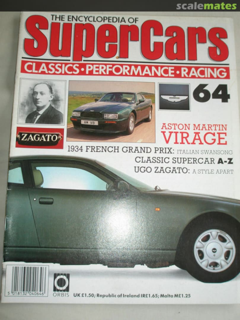 Cover Aston Martin Virage 64 Orbis Publishing