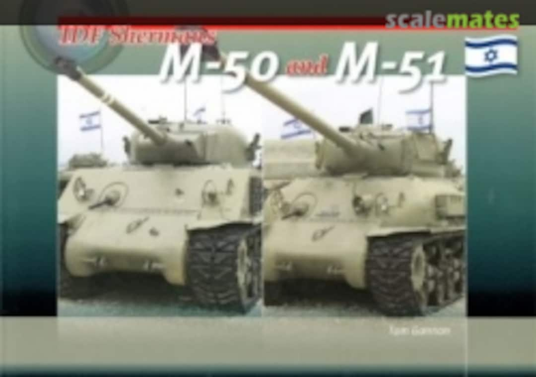 Cover IDF Shermans M-50 and M-51  Trackpad Publishing