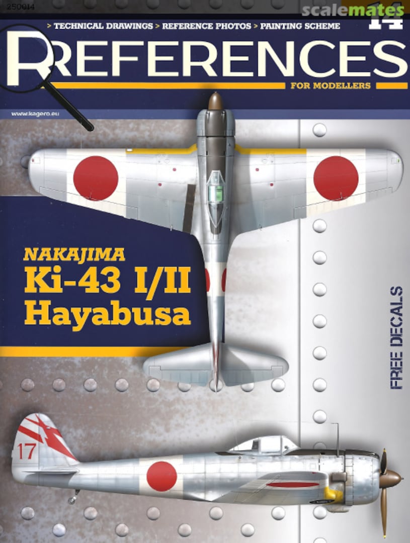 Cover Nakajima Ki-43 I/II Hayabusa 14 Kagero Cover Nakajima Ki-43 I/II Hayabusa 14 Kagero