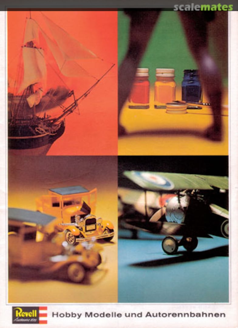 Cover Revell Catalogue 1966  Revell