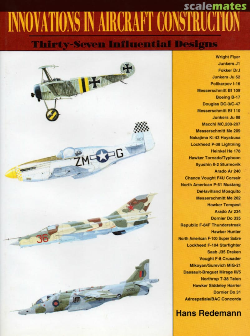 Cover Innovations in Aircraft Construction  Schiffer Publishing