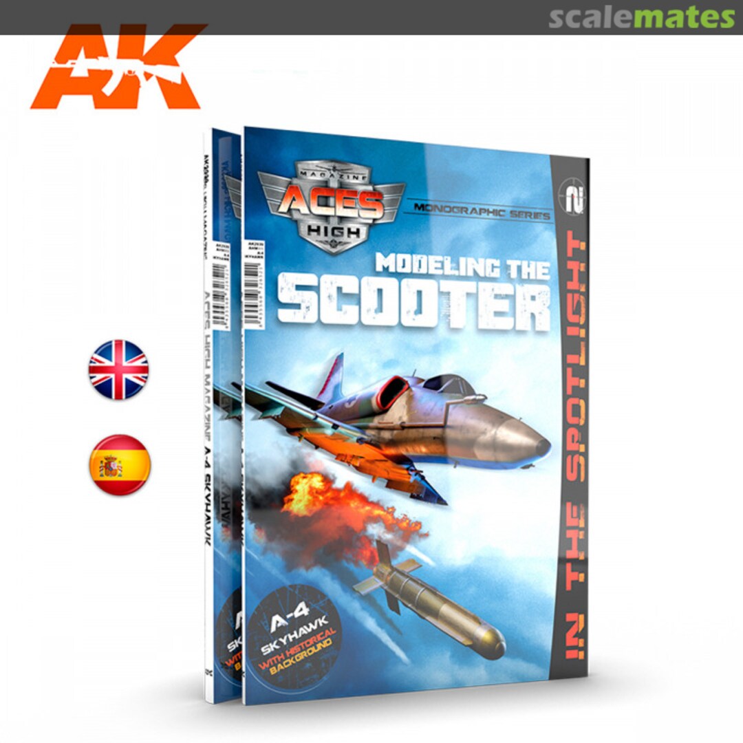 Cover Modelling The Scooter - A-4 Skyhawk 02 AK Interactive Cover Modelling The Scooter - A-4 Skyhawk 02 AK Interactive