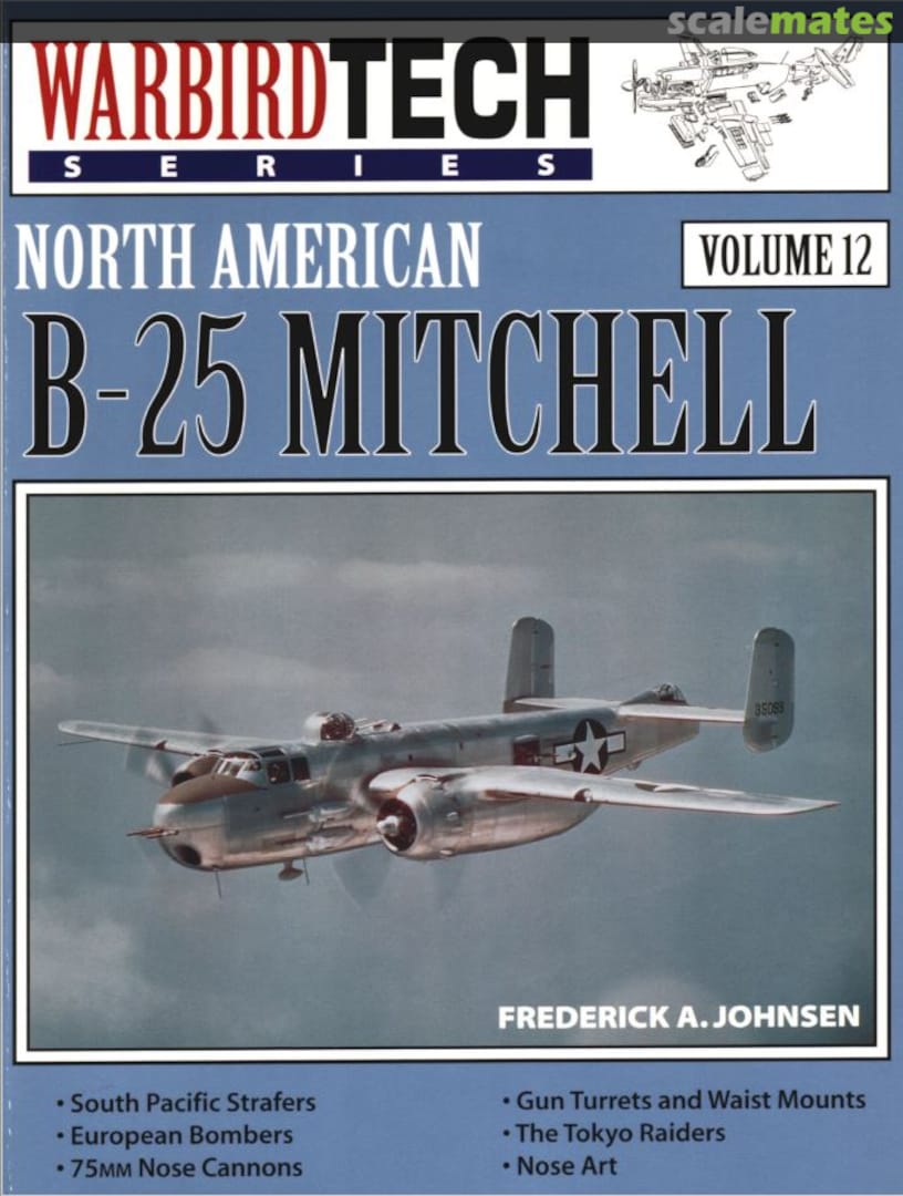 Cover North American B-25 Mitchell 12 Specialty Press