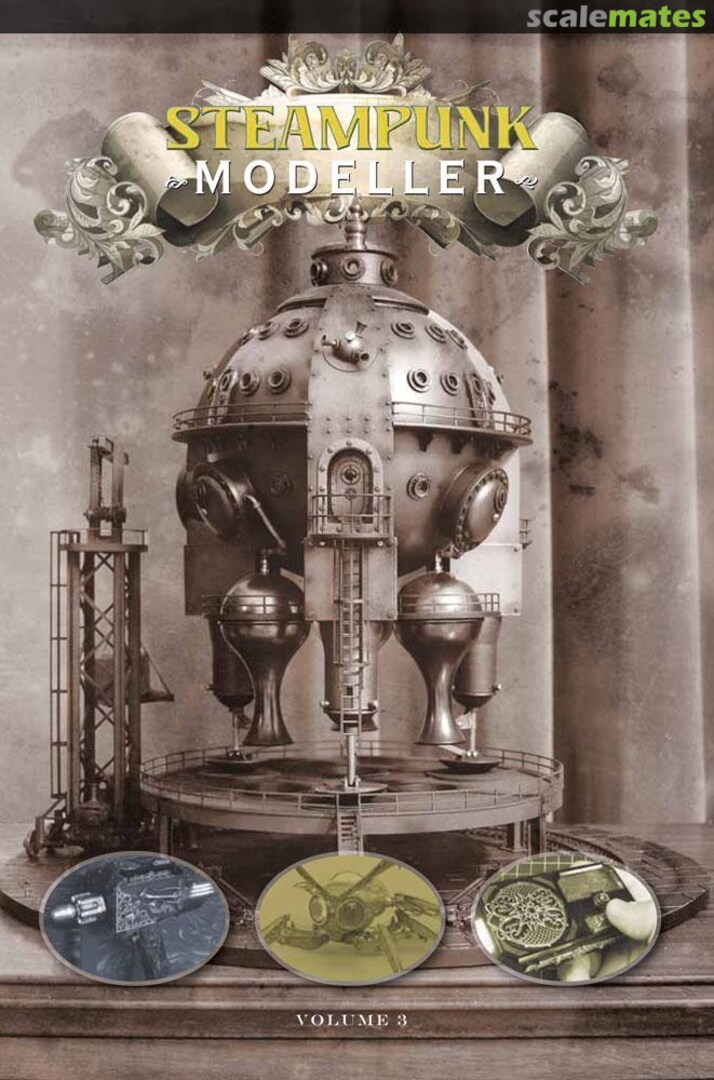 Cover Steampunk Modeller Volume 3 3 Happy Medium Press