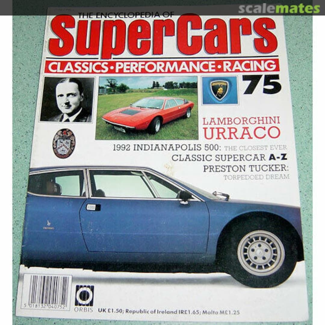 Cover Lamborghini Urraco P300 75 Orbis Publishing