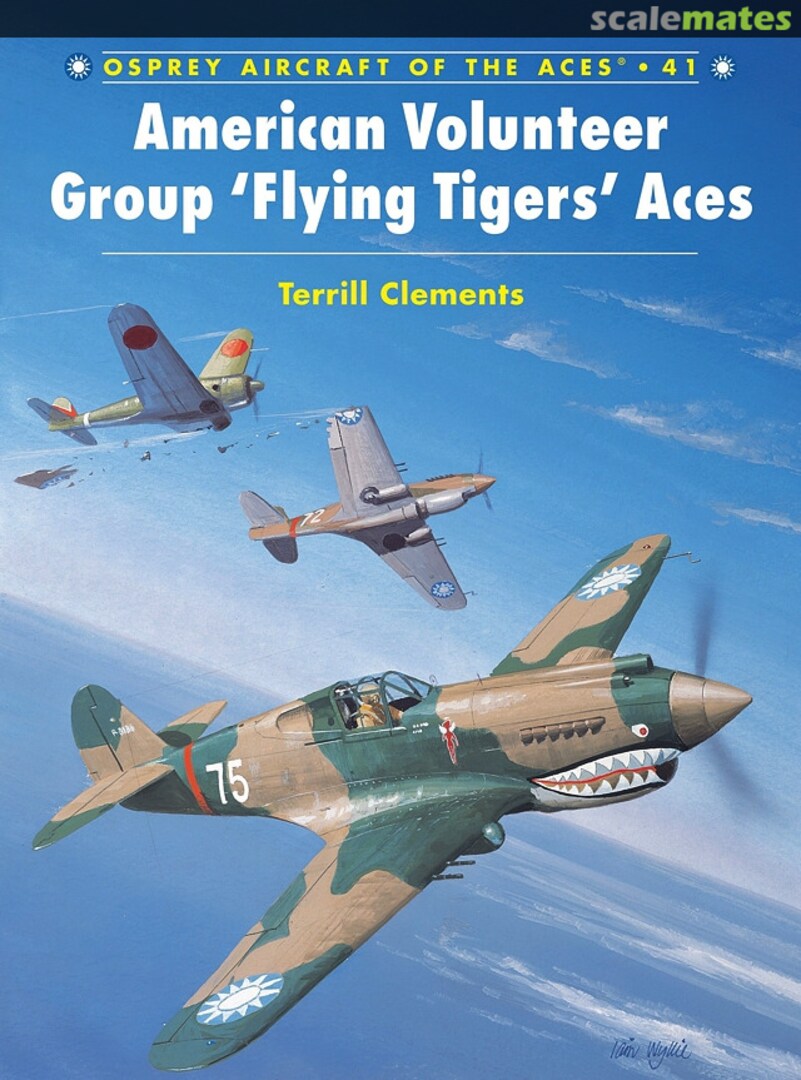 Cover American Volunteer Group 'Flying Tiger' Aces 41 Osprey Publications