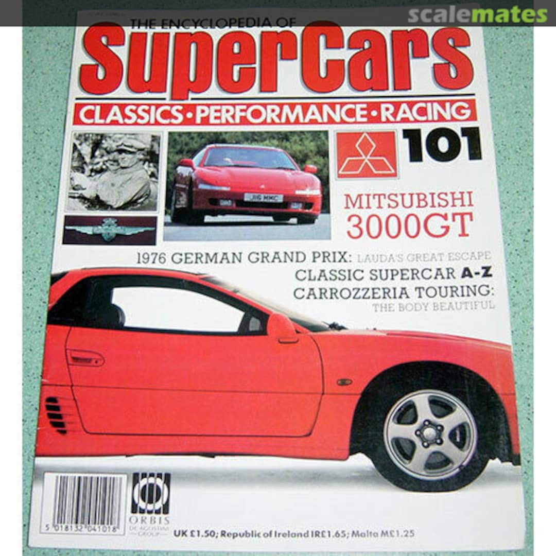 Cover Mitsubishi 3000GT 101 Orbis Publishing Cover Mitsubishi 3000GT 101 Orbis Publishing