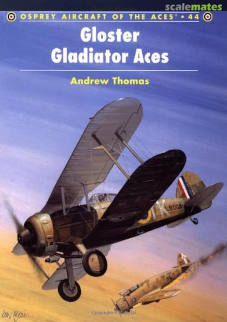 Cover Gloster Gladiator Aces 44 Osprey Publications Cover Gloster Gladiator Aces 44 Osprey Publications