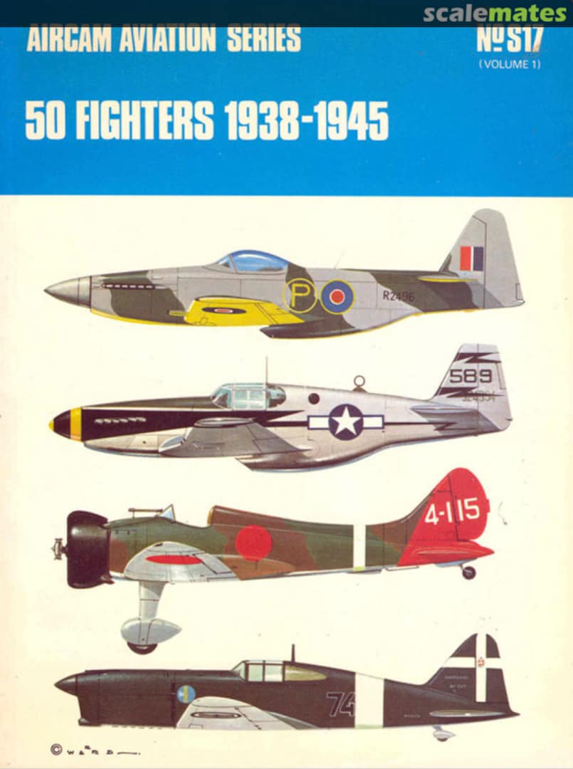 Cover 50 Fighters 1939-1945 S18 Osprey Publications