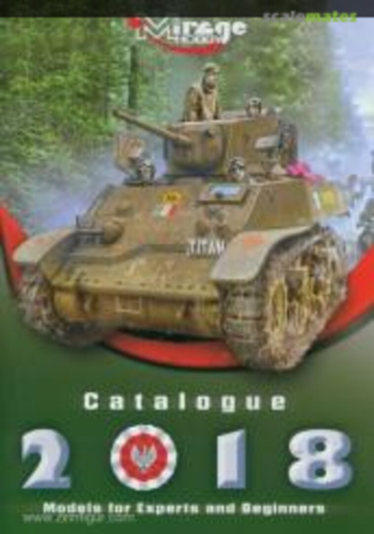 Cover Mirage Hobby Catalogue 2018 Mirage Hobby Cover Mirage Hobby Catalogue 2018 Mirage Hobby