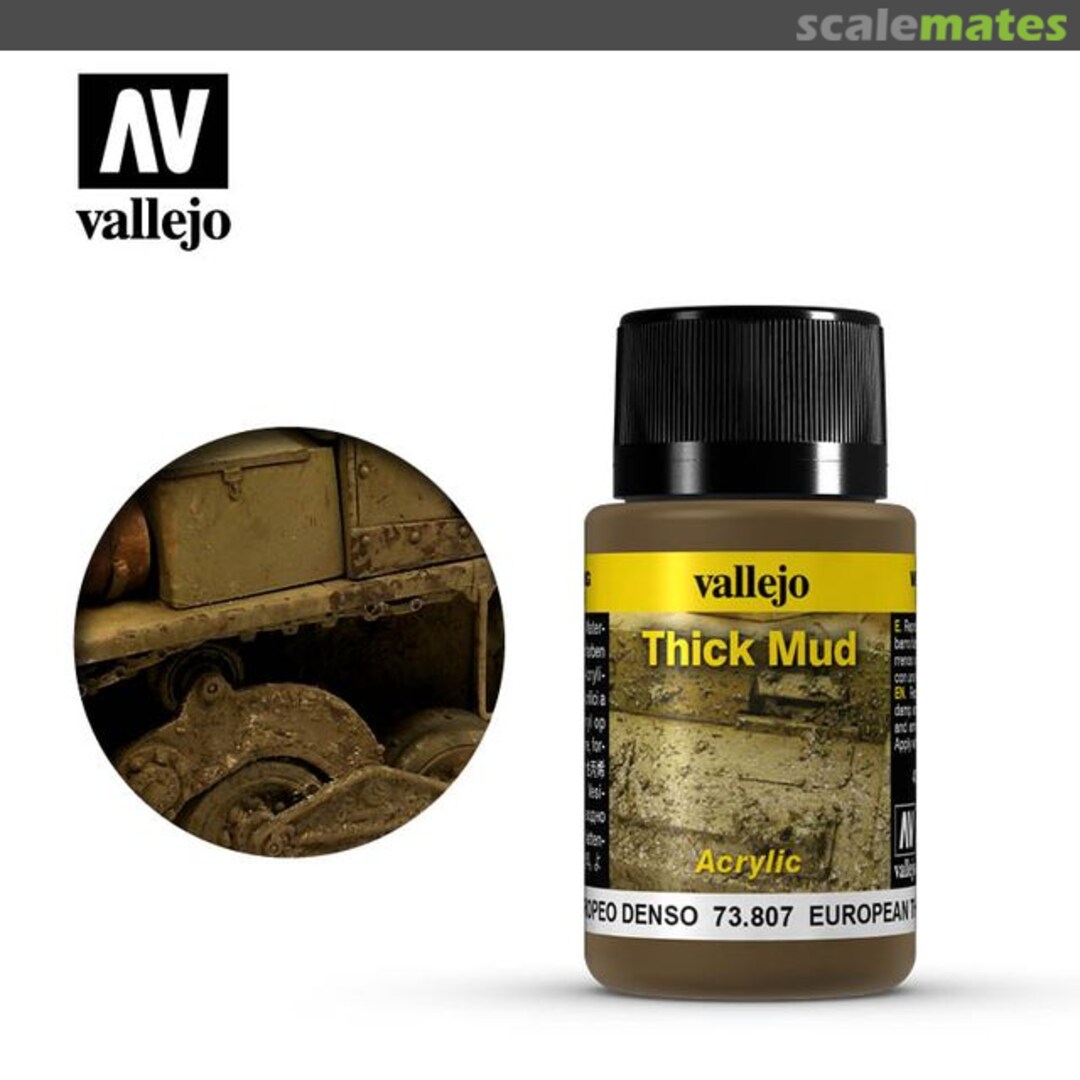 Boxart European Thick Mud 73.807 Vallejo Weathering Effects