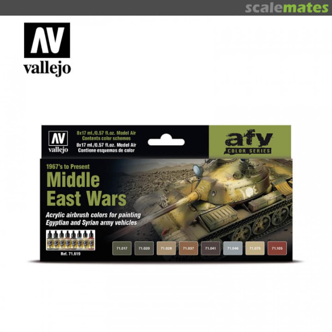 Boxart Middle East Wars (1967’s to Present)  Vallejo Model Air