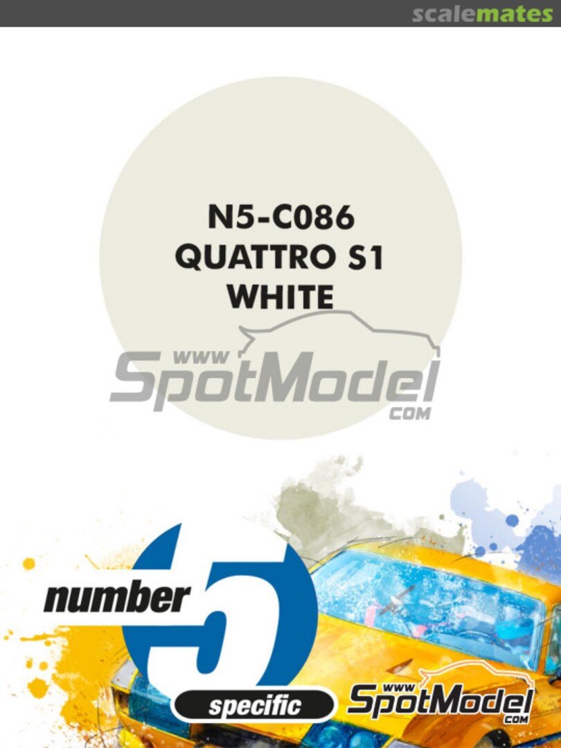 Boxart Quattro S1 White  Number Five