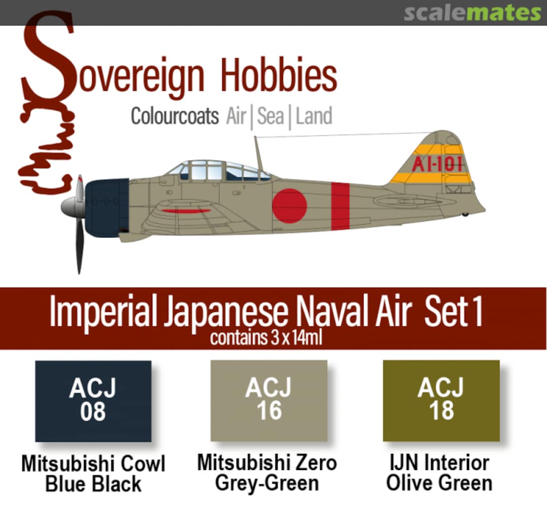 Boxart Colourcoats Imperial Japanese Naval Air 1 Colourset  Colourcoats (since 2014)