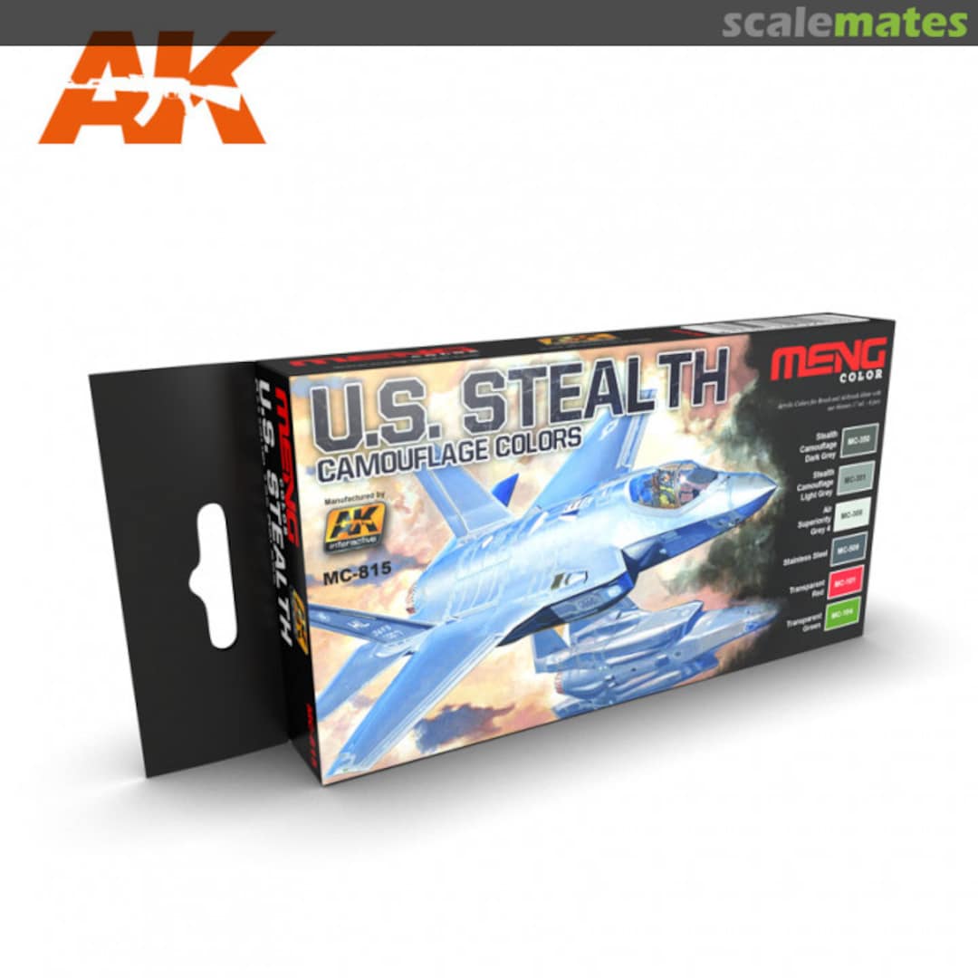 Boxart U.S. Stealth Camouflages Colors  Meng Color