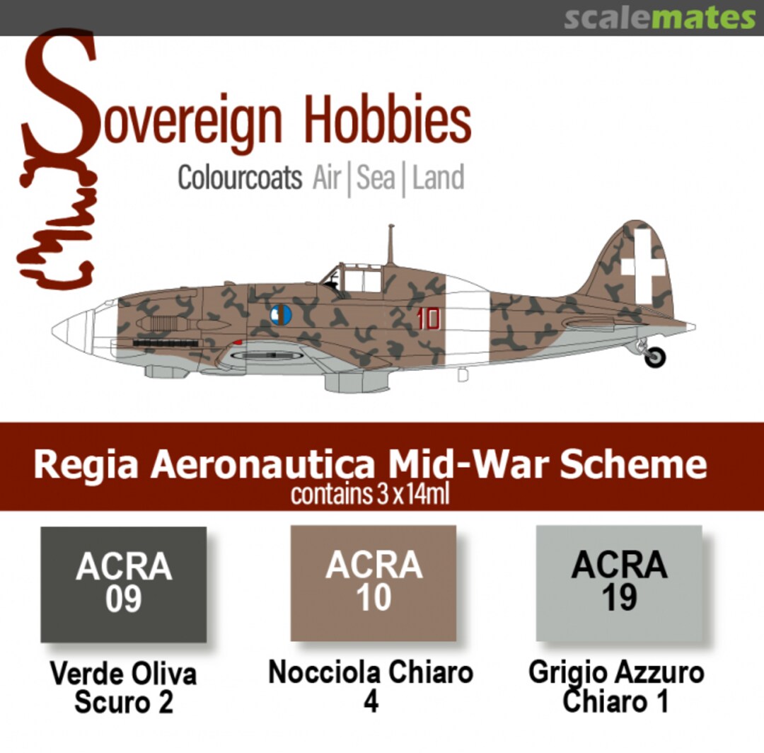 Boxart Colourcoats Set Regia Aeronautica Mid-War Set 1  Colourcoats (since 2014)