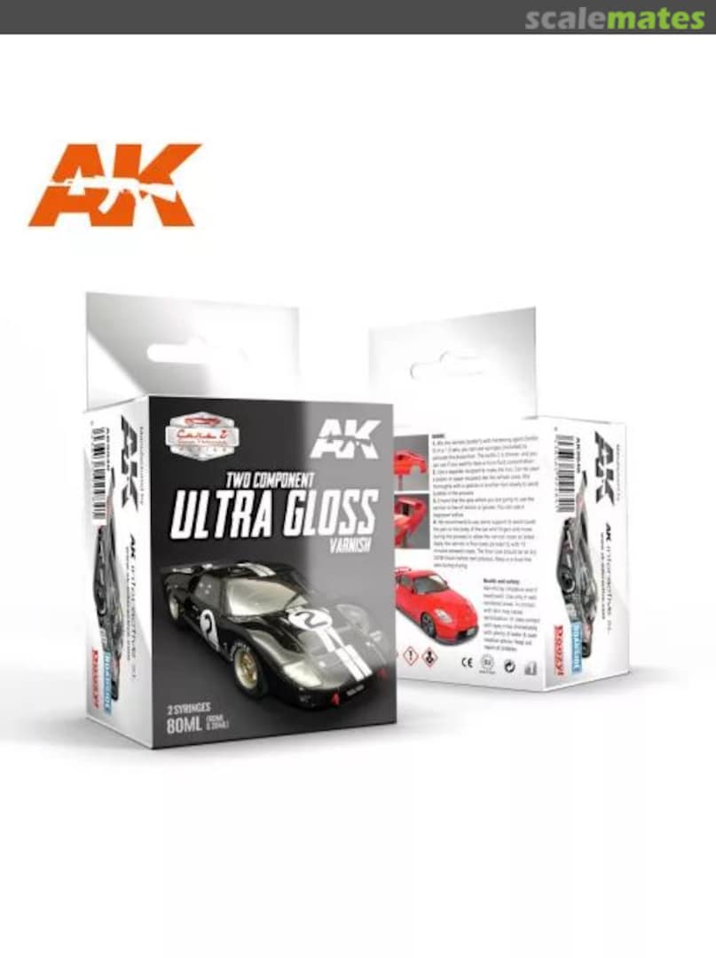 Boxart Two Component ULTRA GLOSS Varnish AK 9040 AK Interactive