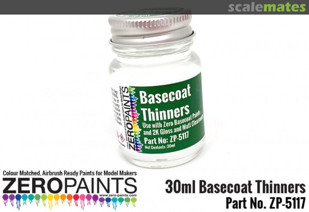 Boxart Basecoat Thinners  Zero Paints