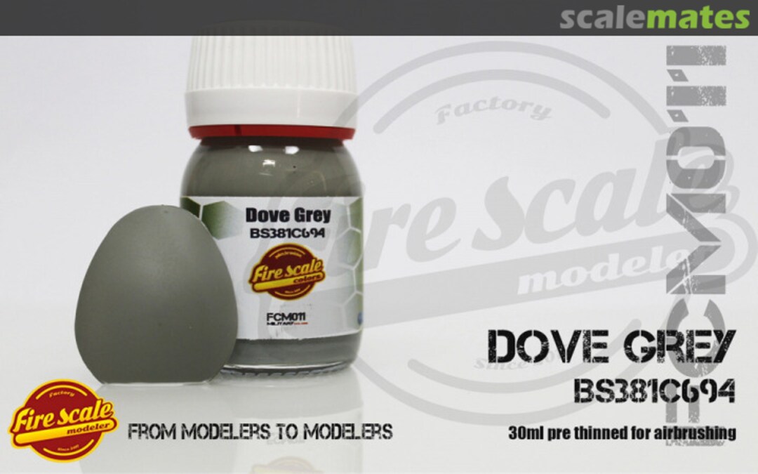 Boxart Dove Gray  Fire Scale Colors