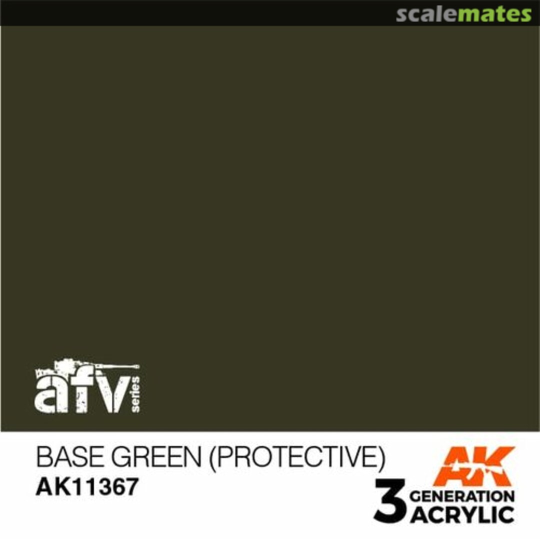 Boxart Base Green (Protective)  AK 3rd Generation - AFV