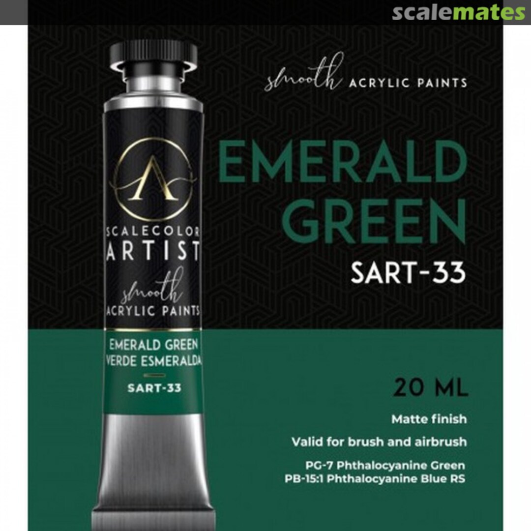 Boxart EMERALD GREEN  Scalecolor Artist