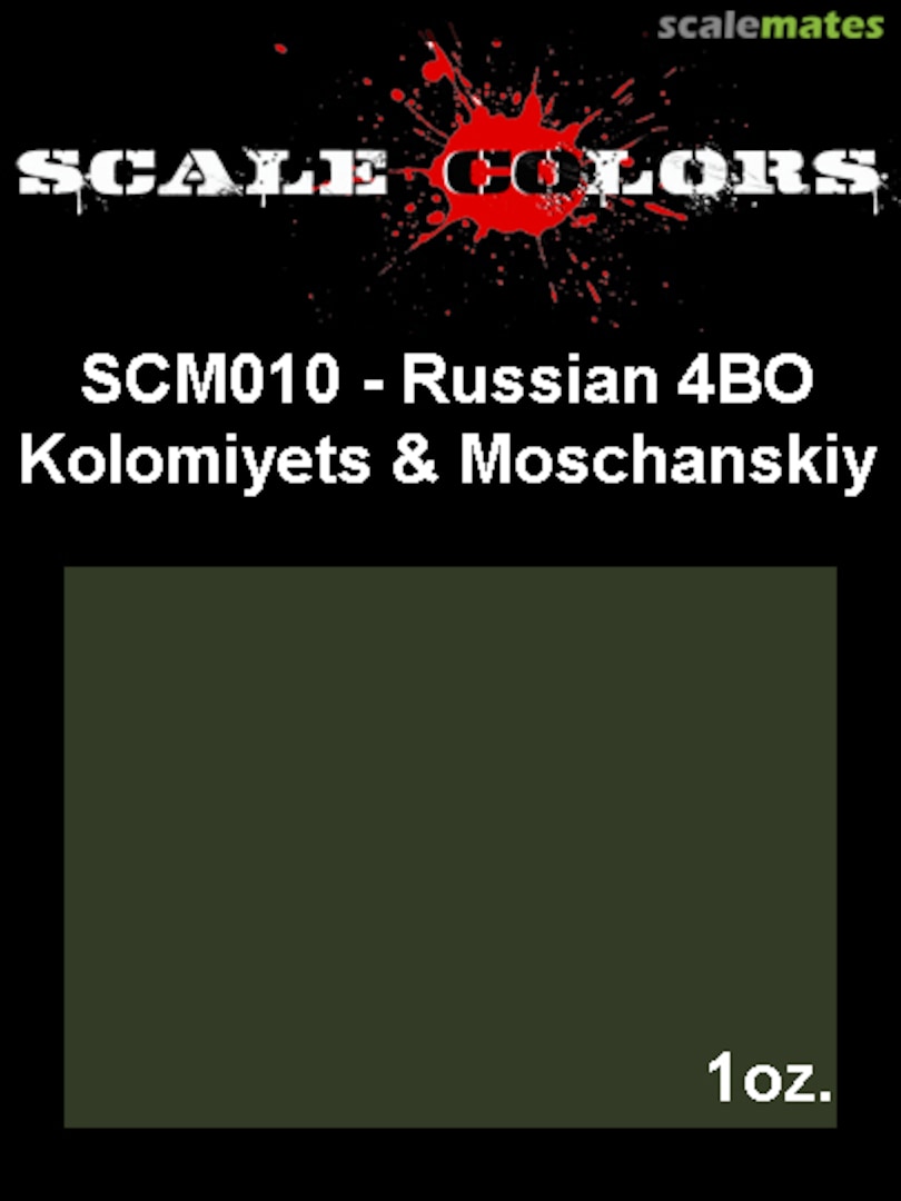 Boxart Russian 4BO – Kolomiyets & Moschanskiy SCM010 Scale Colors