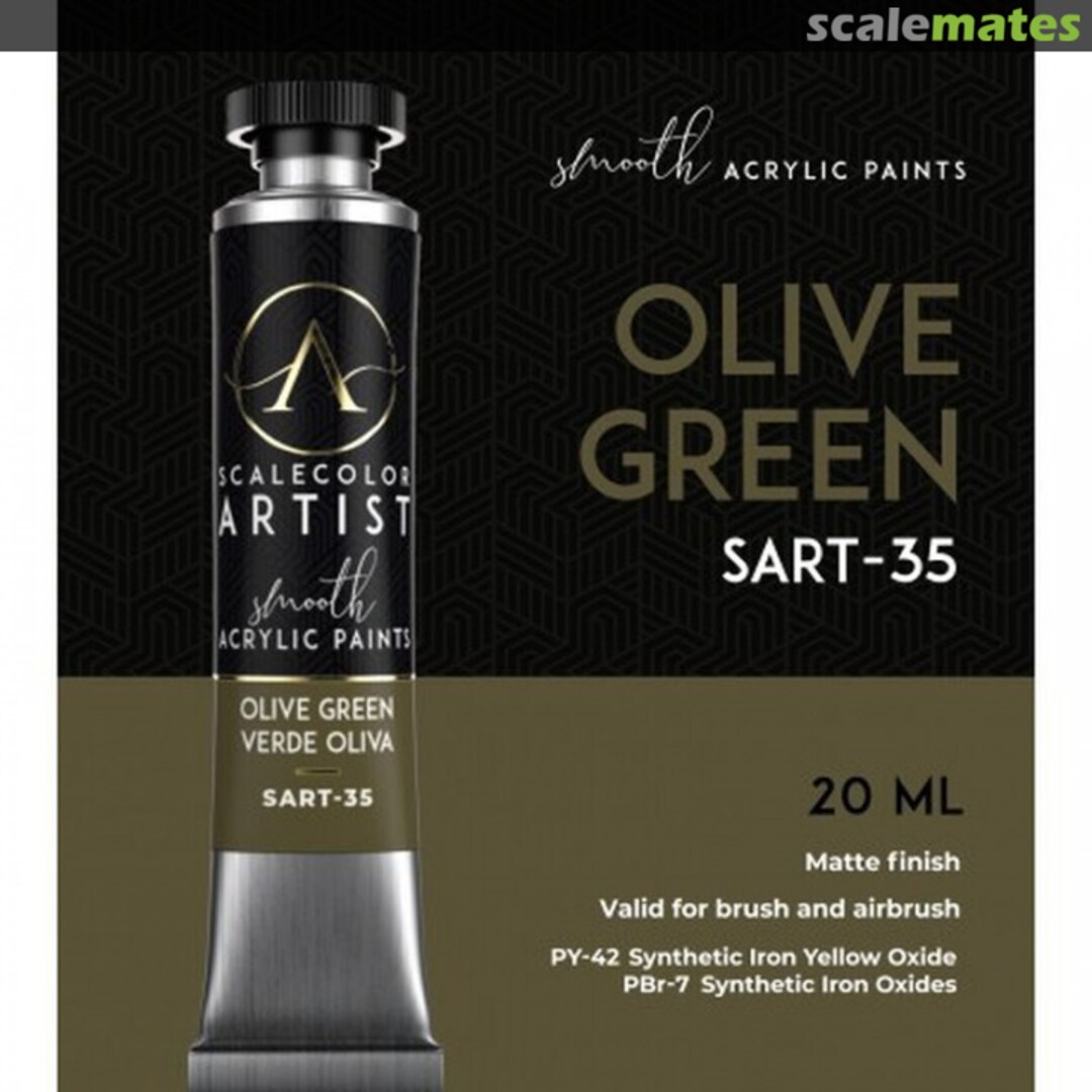 Boxart OLIVE GREEN  Scalecolor Artist